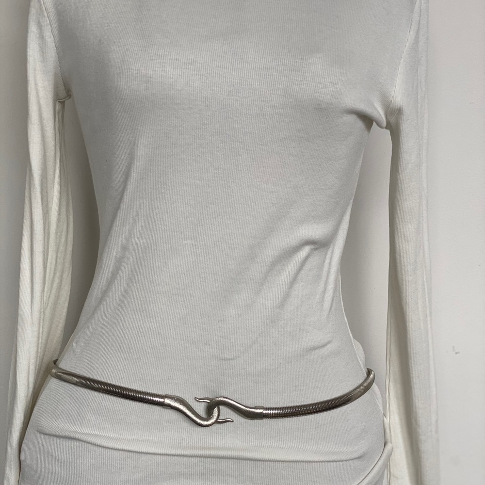 Vintage stretch hook belt